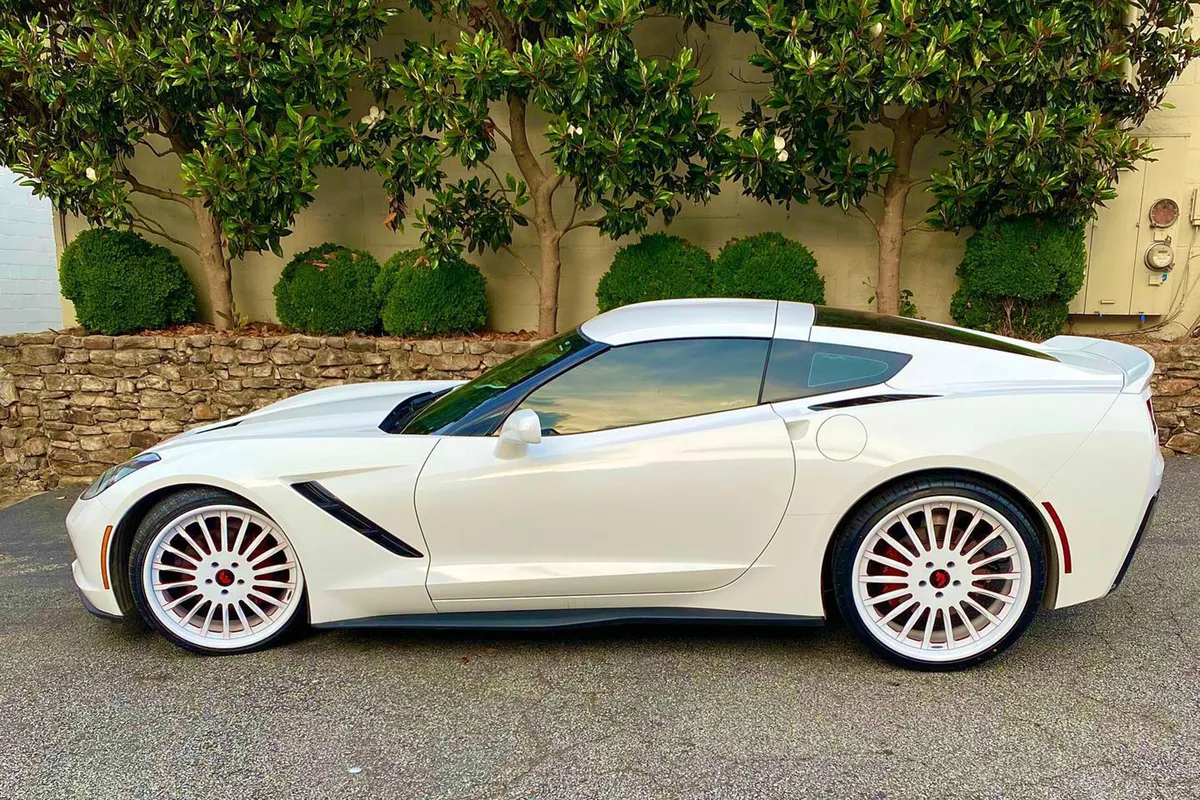 Chevrolet Corvette on Forgiato Espoto wheels