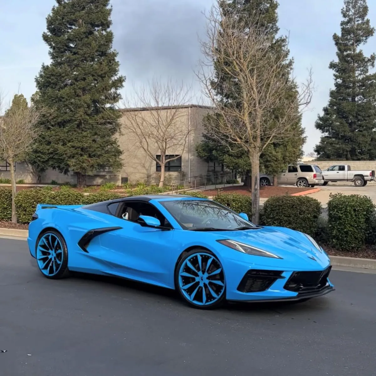 Chevrolet Corvette on Forgiato F2 wheels