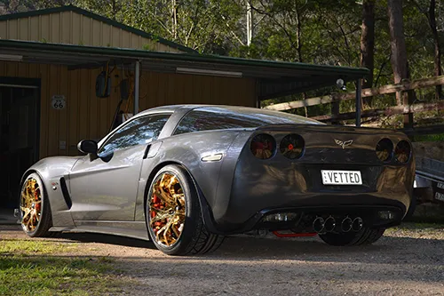 Chevrolet Corvette on Forgiato F2-23-ECX wheels