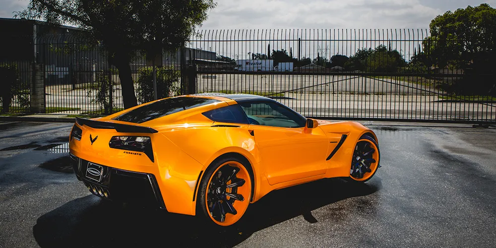 Chevrolet Corvette on Forgiato F2.04 wheels