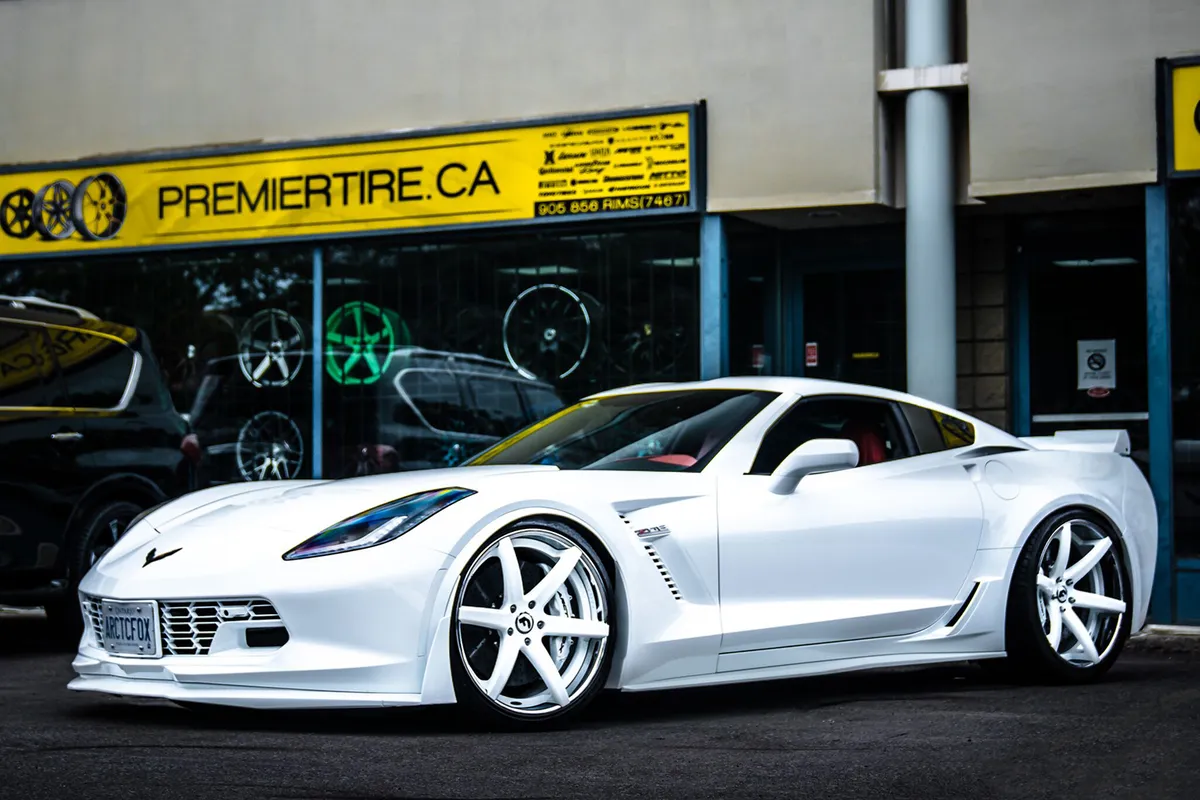 Chevrolet Corvette on Forgiato F2.20 wheels