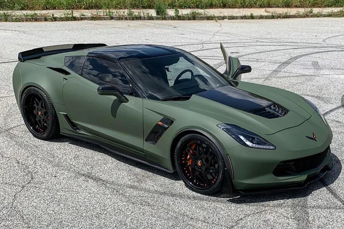Chevrolet Corvette on Forgiato Finestro wheels