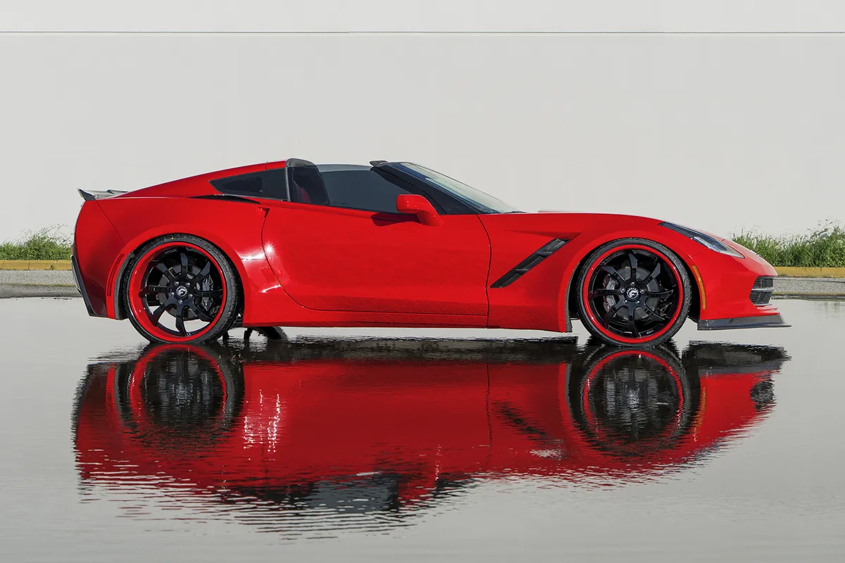 Chevrolet Corvette on Forgiato Finestro-ECL wheels