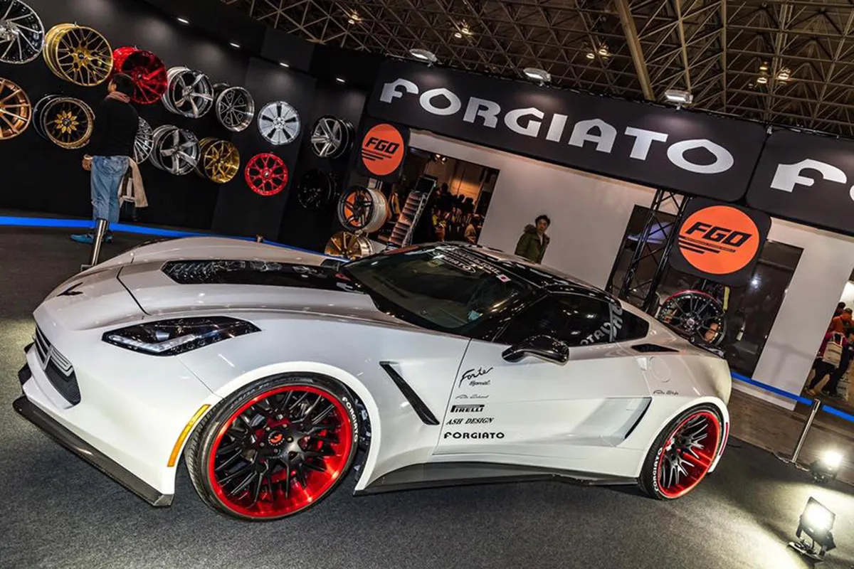 Chevrolet Corvette on Forgiato Fratello-ECL wheels