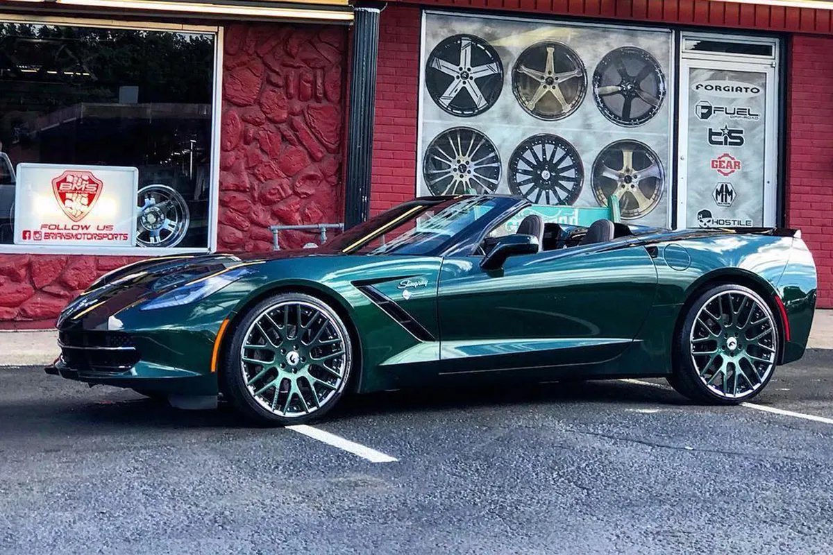 Chevrolet Corvette on Forgiato Freddo-ECL wheels