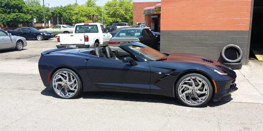 Chevrolet Corvette on Forgiato Girare-ECL wheels
