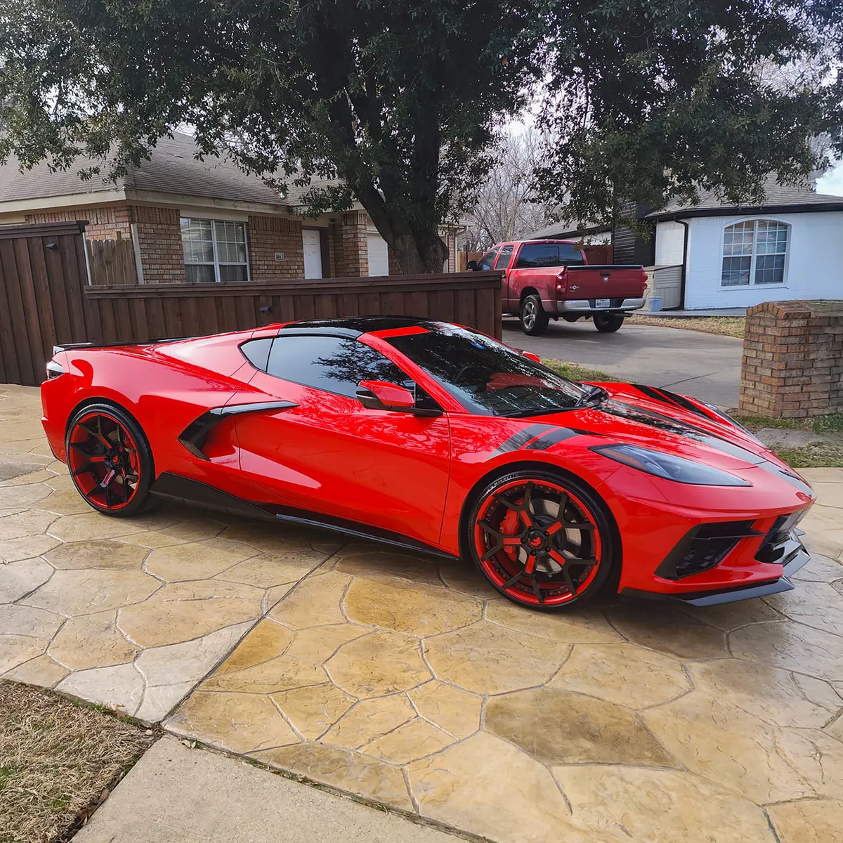 Chevrolet Corvette on Forgiato GTR wheels