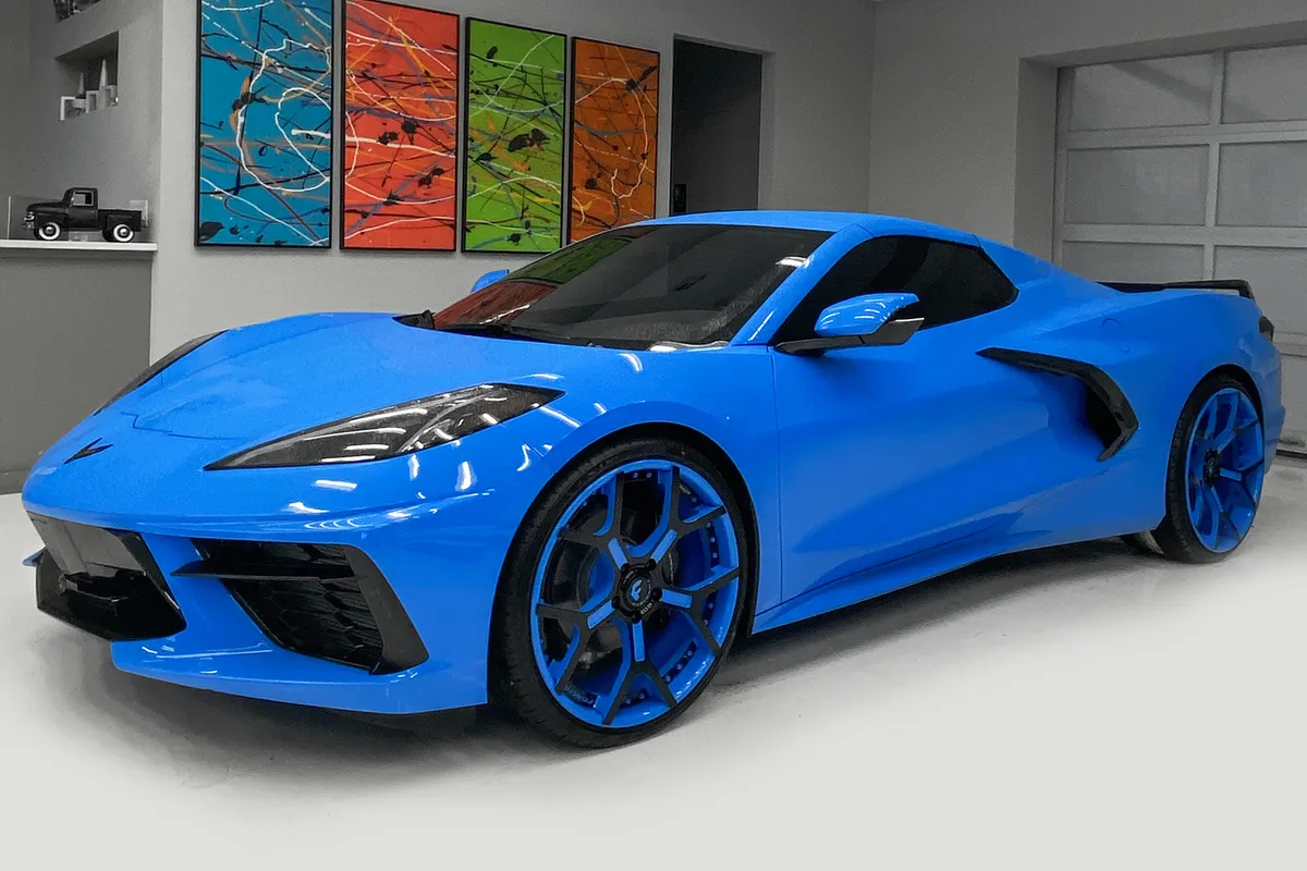 Chevrolet Corvette on Forgiato GTR-ECL wheels