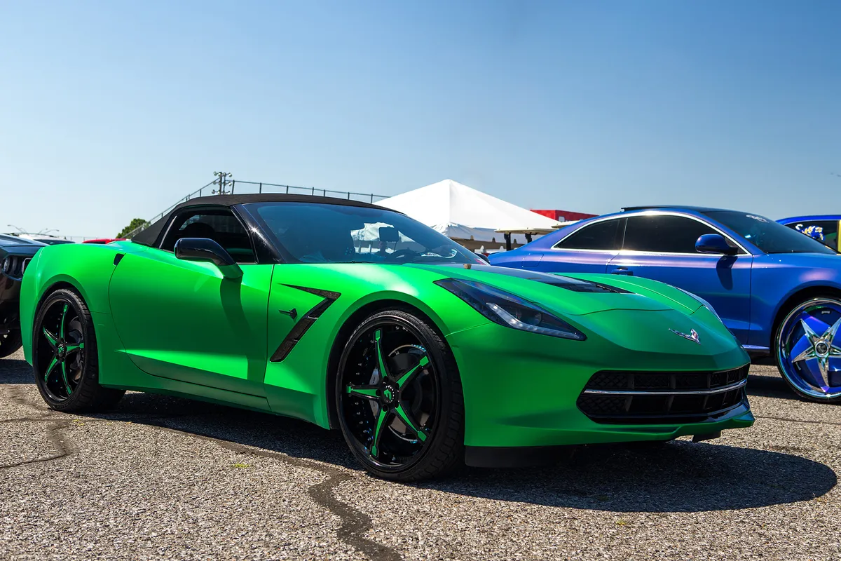 Chevrolet Corvette on Forgiato Martellato wheels