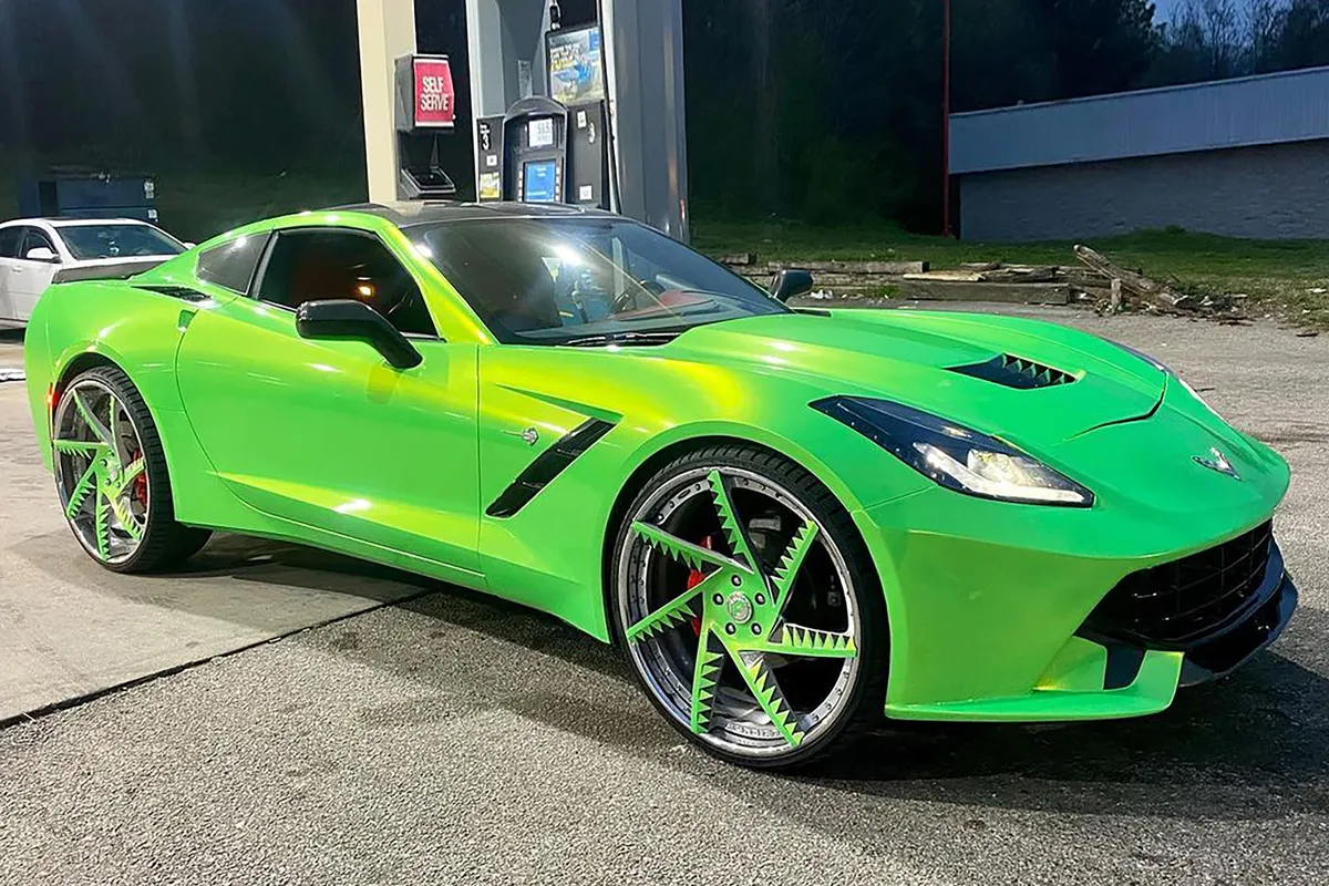Chevrolet Corvette on Forgiato N wheels
