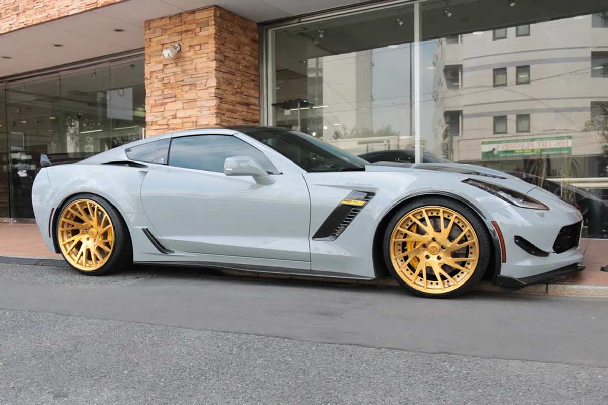 Chevrolet Corvette on Forgiato Tec 2.5 wheels