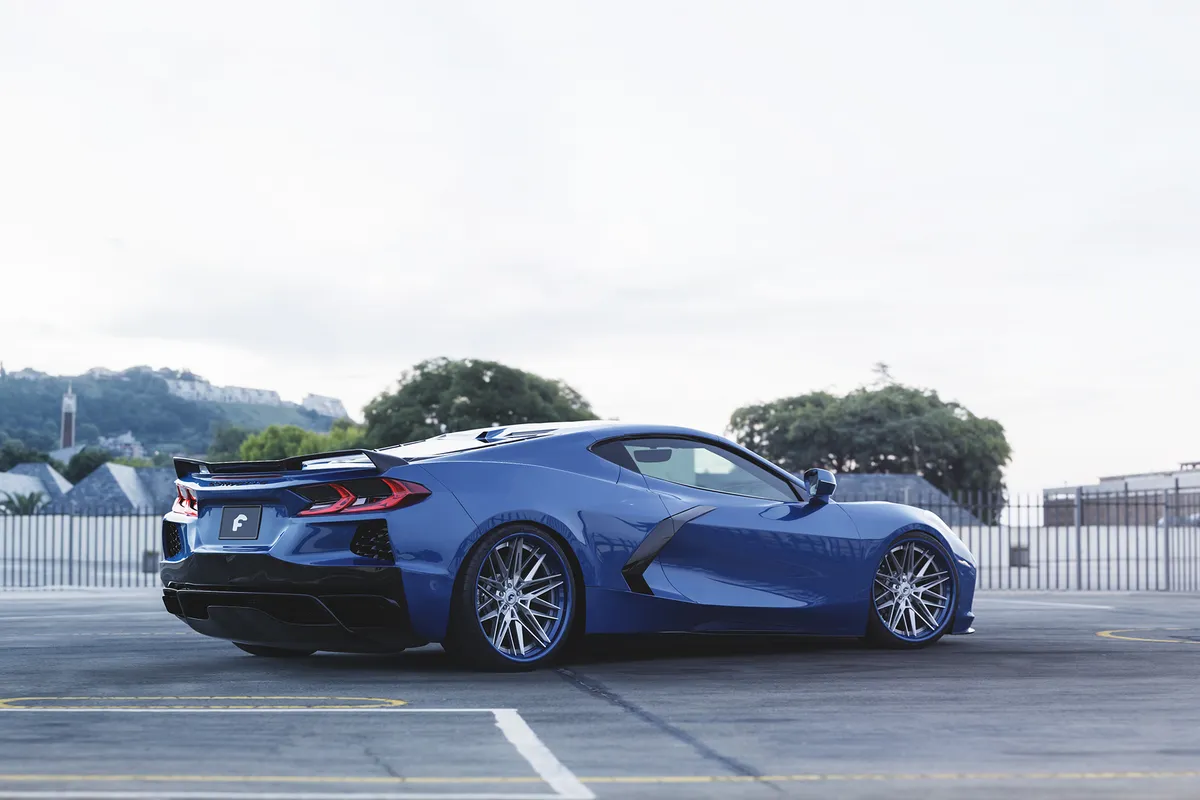Chevrolet Corvette on Forgiato Tec 3.14 wheels