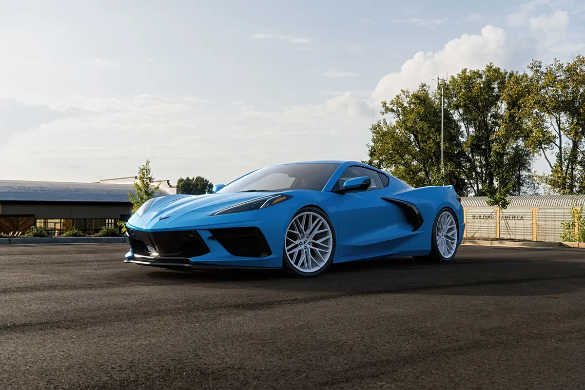 Chevrolet Corvette on Forgiato Tec S1 wheels