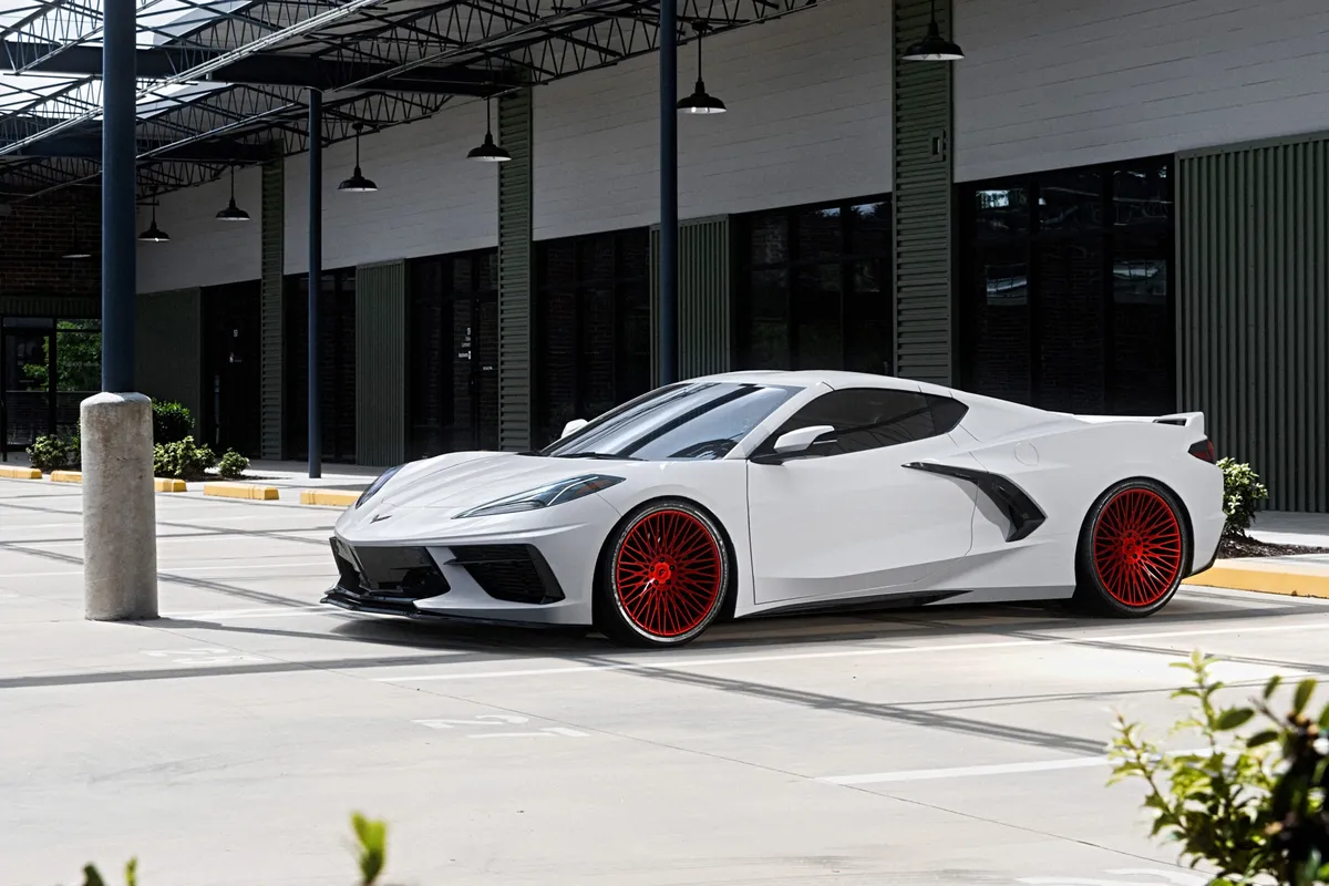 Chevrolet Corvette on Forgiato Tec S3 wheels