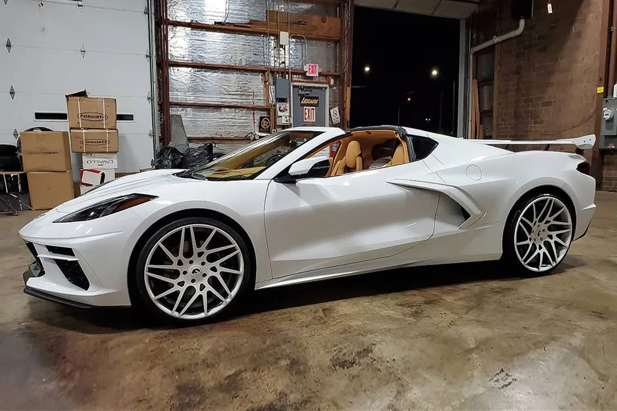 Chevrolet Corvette on Forgiato Twisted Maglia 2 Ecl wheels