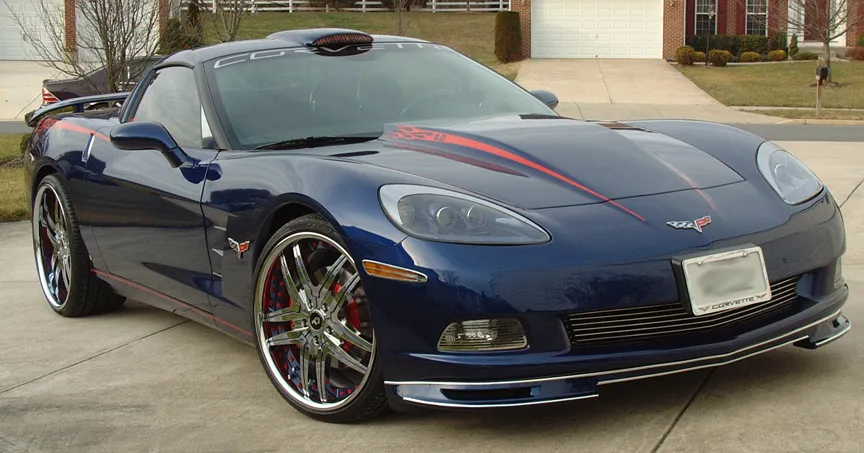 Chevrolet Corvette on Forgiato Vizzo wheels