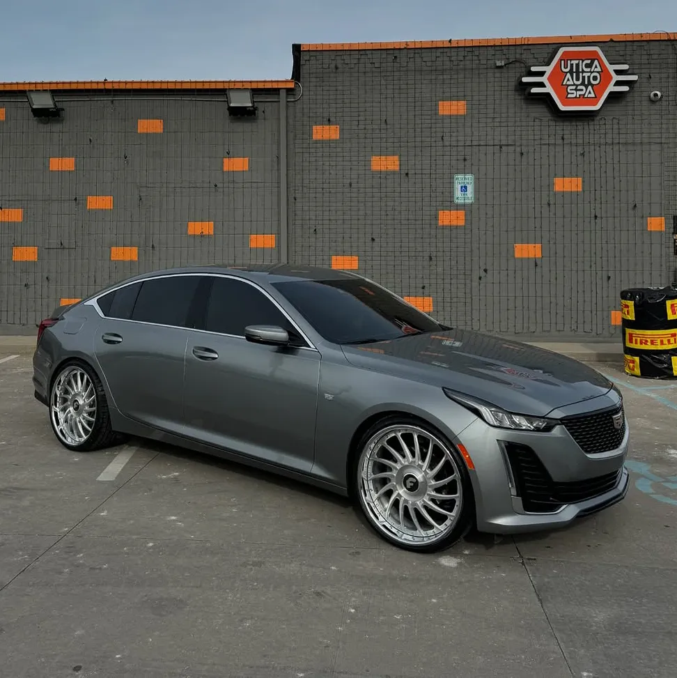 Cadillac CT5 on Forgiato Wade wheels