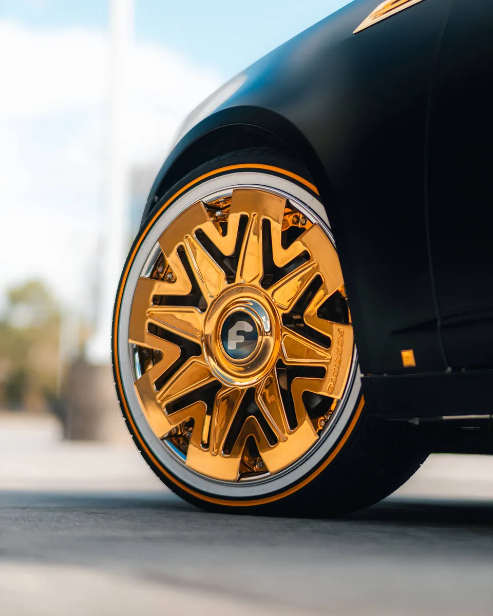 Cadillac CTS on Forgiato 4 wheels