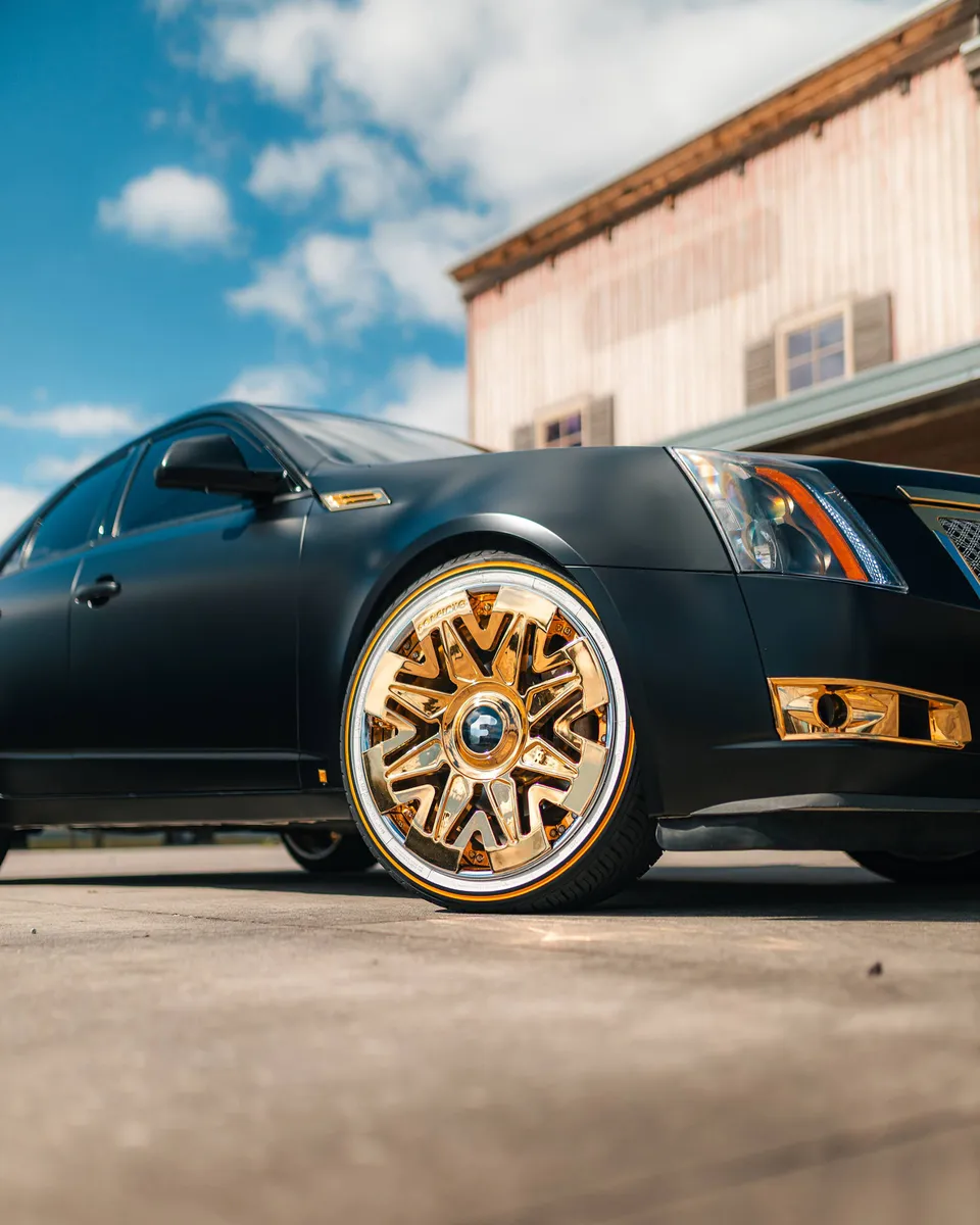 Cadillac CTS on Forgiato 5 wheels