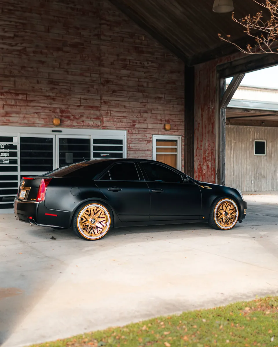 Cadillac CTS on Forgiato 7 wheels