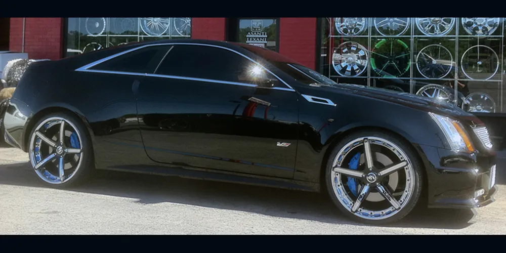 Cadillac CTS on Forgiato Aggio-ECL wheels