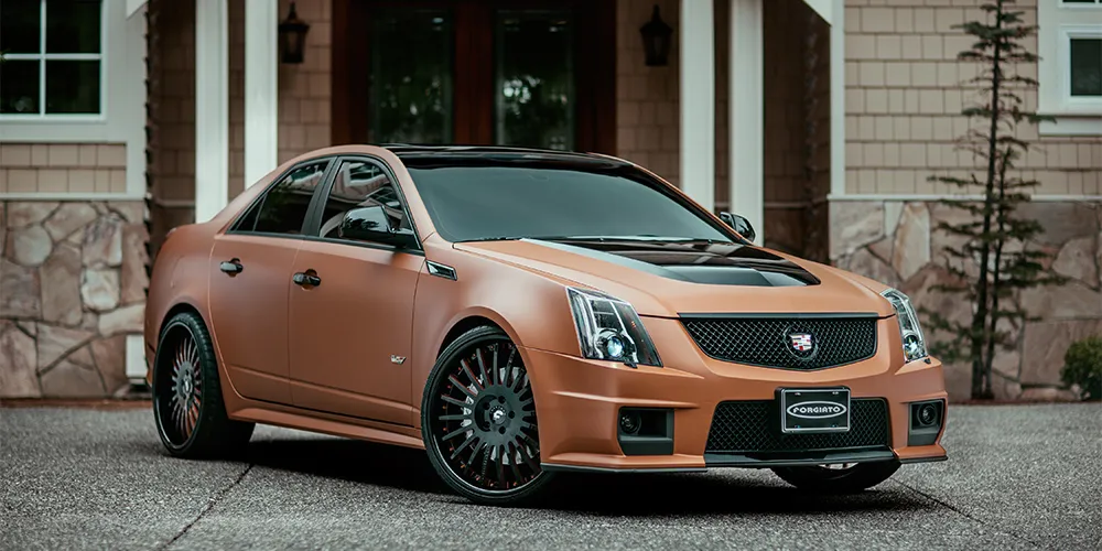 Cadillac CTS on Forgiato Andata wheels