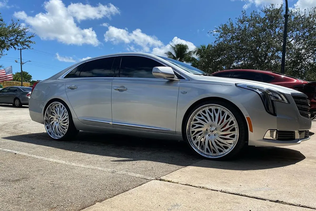 Cadillac CTS on Forgiato Biaforca wheels