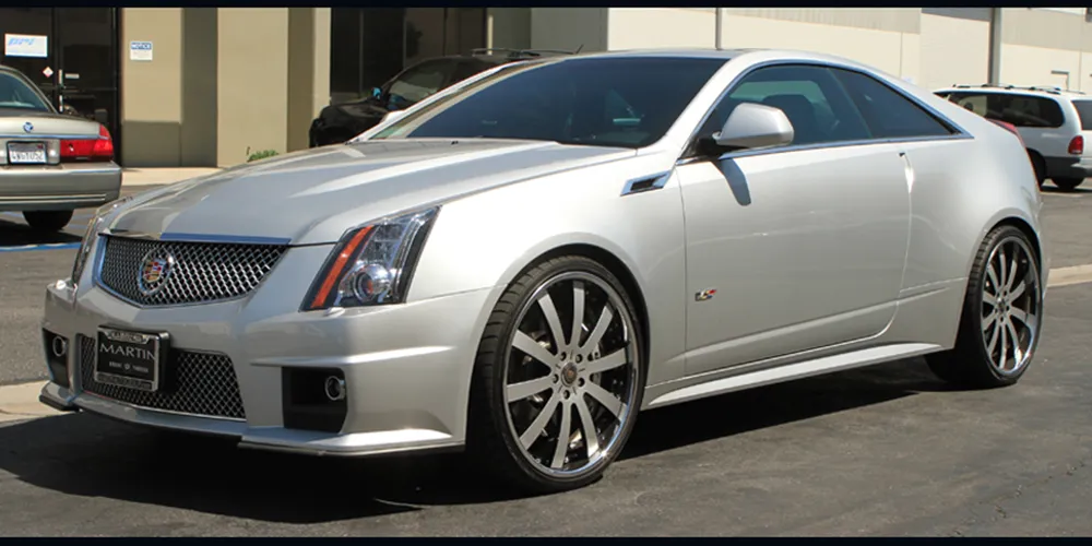 Cadillac CTS on Forgiato Concavo wheels