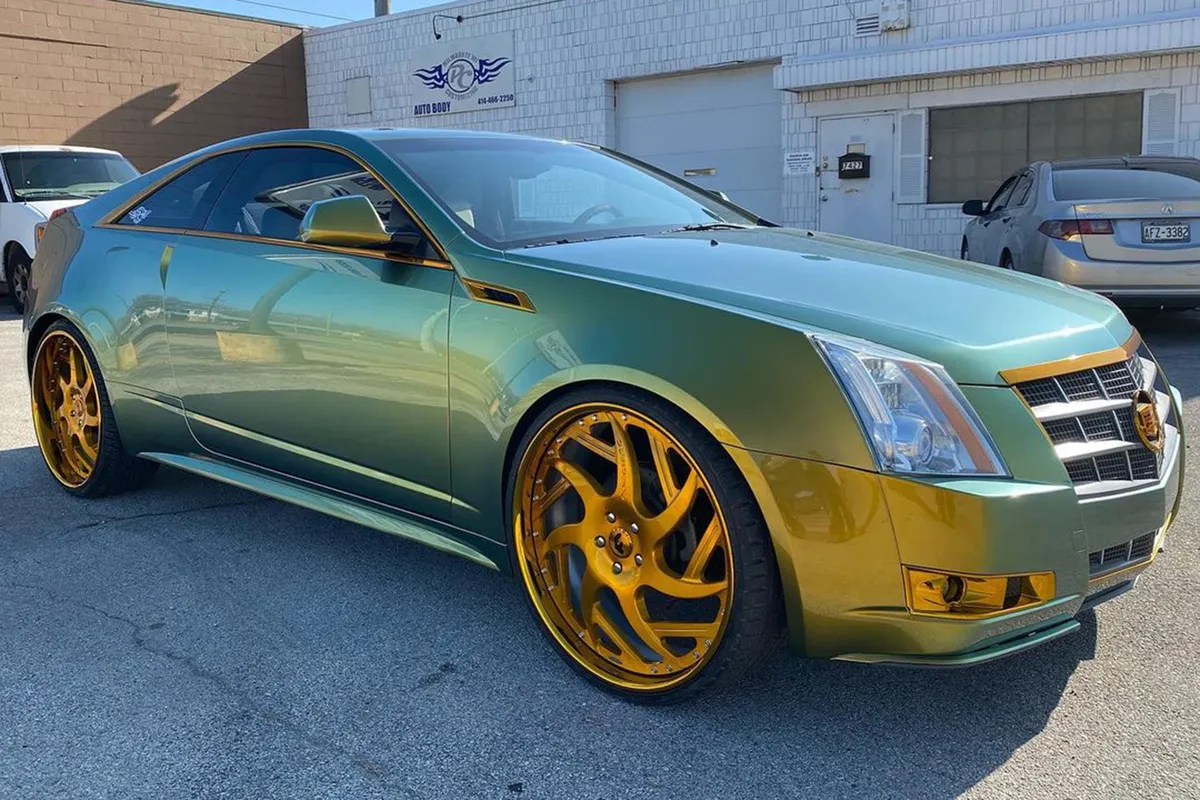 Cadillac CTS on Forgiato Girare wheels