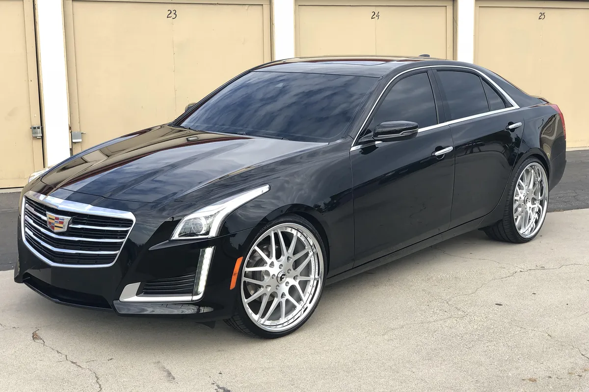 Cadillac CTS on Forgiato Maglia wheels