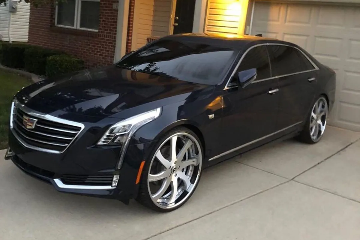 Cadillac CTS on Forgiato Quattresimo wheels