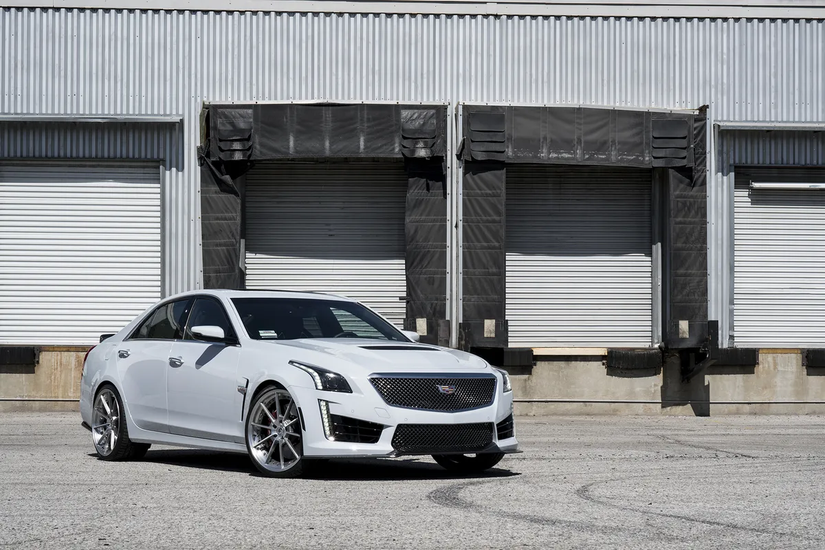 Cadillac CTS on Forgiato Tec 2.4 wheels