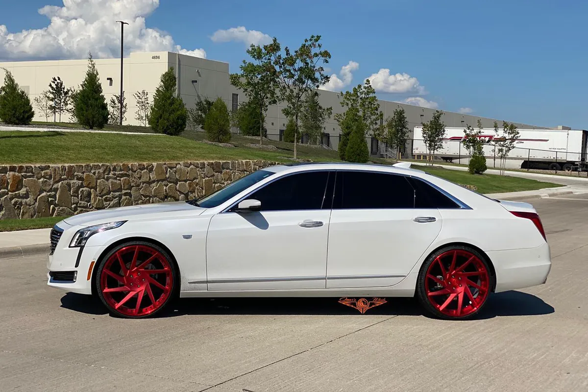 Cadillac CTS on Forgiato Troppo-ECL wheels