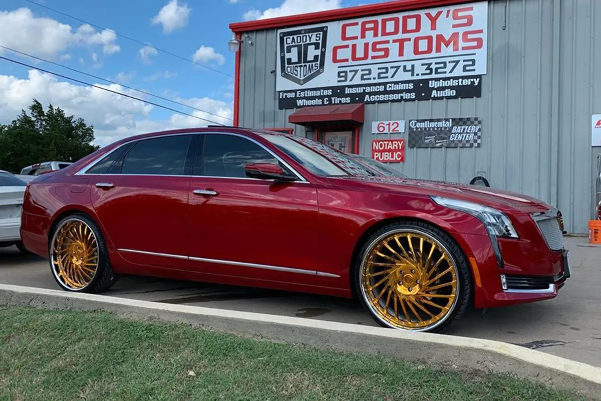 Cadillac CTS on Forgiato Ventoso wheels