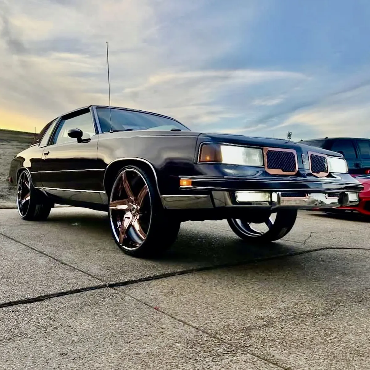 Oldsmobile Cutlass on Forgiato G Code wheels