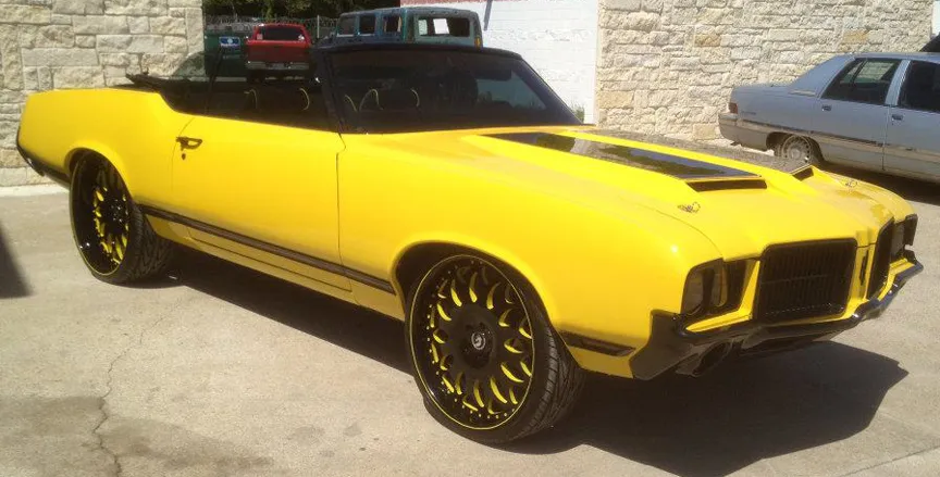 Oldsmobile Cutlass on Forgiato Grano wheels