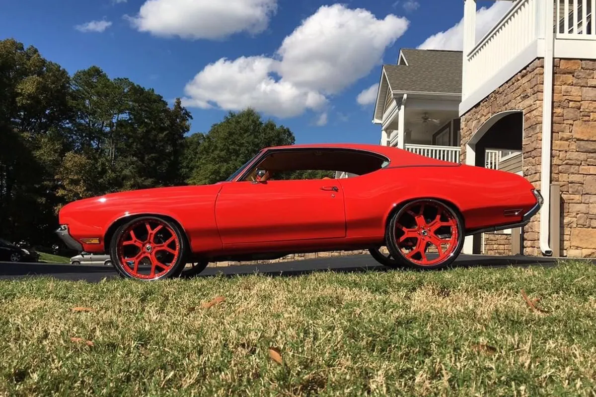 Oldsmobile Cutlass on Forgiato GTR wheels