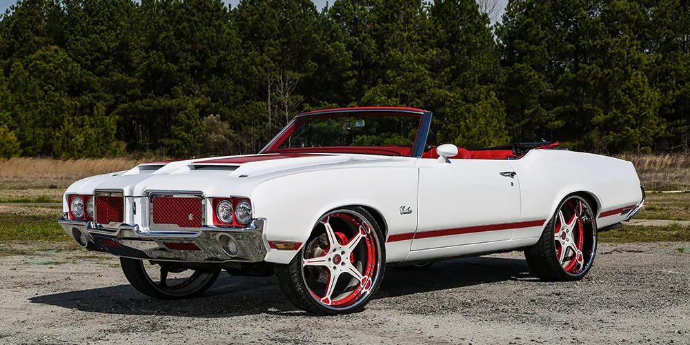 Oldsmobile Cutlass on Forgiato Quinto wheels