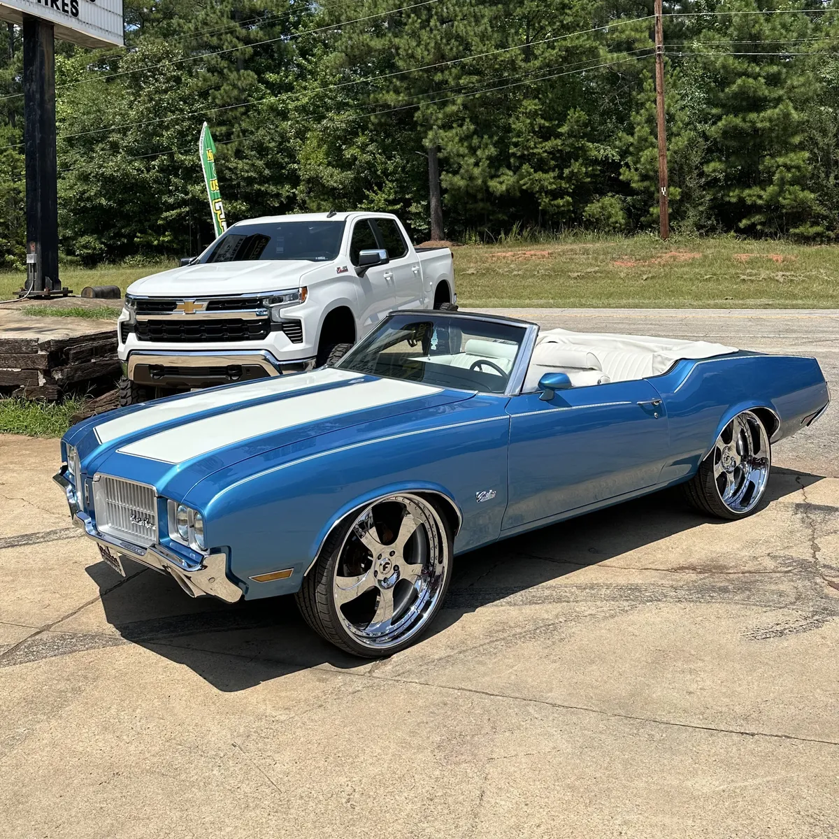 Oldsmobile Cutlass on Forgiato Scythe wheels