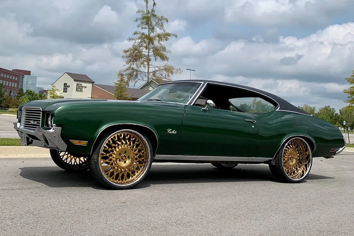 Oldsmobile Cutlass on Forgiato Tessutto wheels