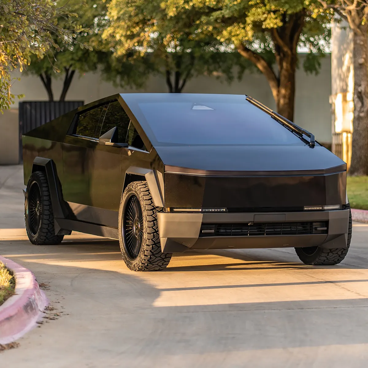 Tesla Cybertruck on Forgiato G wheels