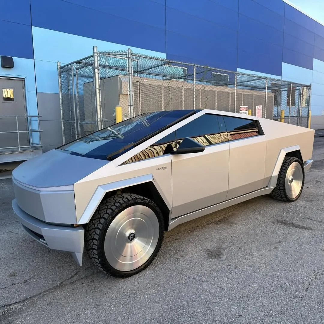 Tesla Cybertruck on Forgiato OG-M wheels