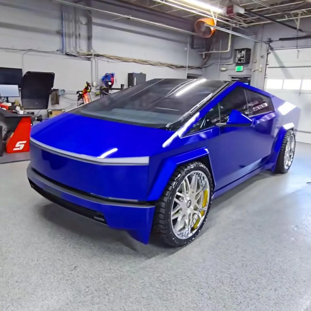 Tesla Cybertruck on Forgiato Pinzette wheels