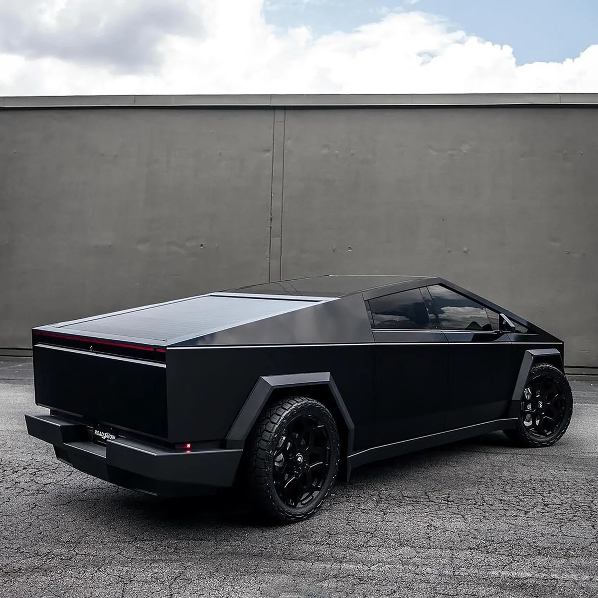 Tesla Cybertruck on Forgiato Scorso-M wheels