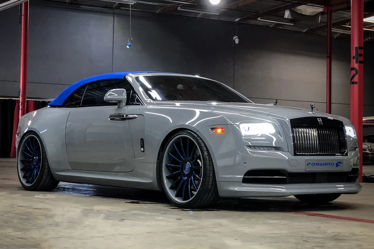 Rolls-Royce Dawn on Forgiato S210-ECL wheels