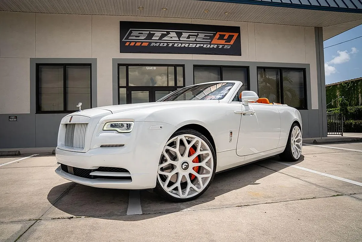 Rolls-Royce Dawn on Forgiato Tessi-ECL wheels