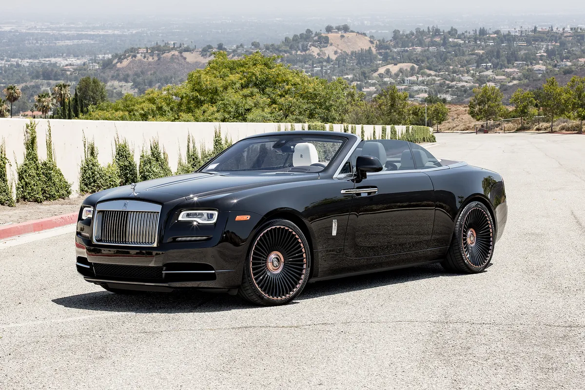 Rolls-Royce Dawn on Forgiato Trimestre-ECL wheels