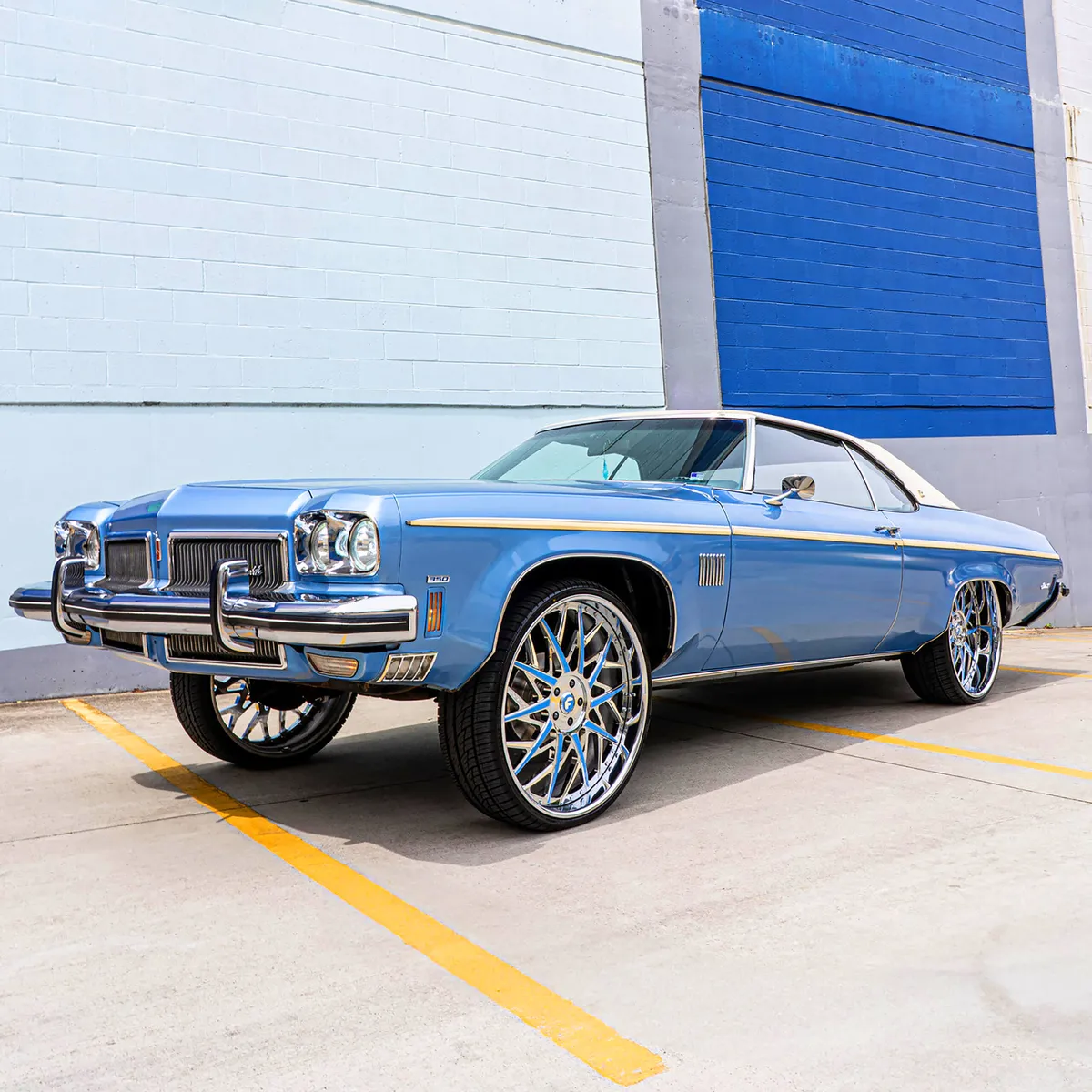 Oldsmobile Delta on Forgiato Blocco wheels