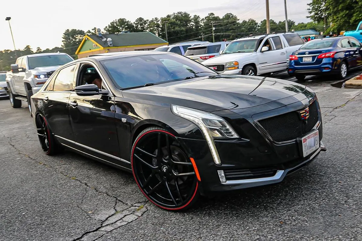 Cadillac Deville on Forgiato Dieci-ECL wheels