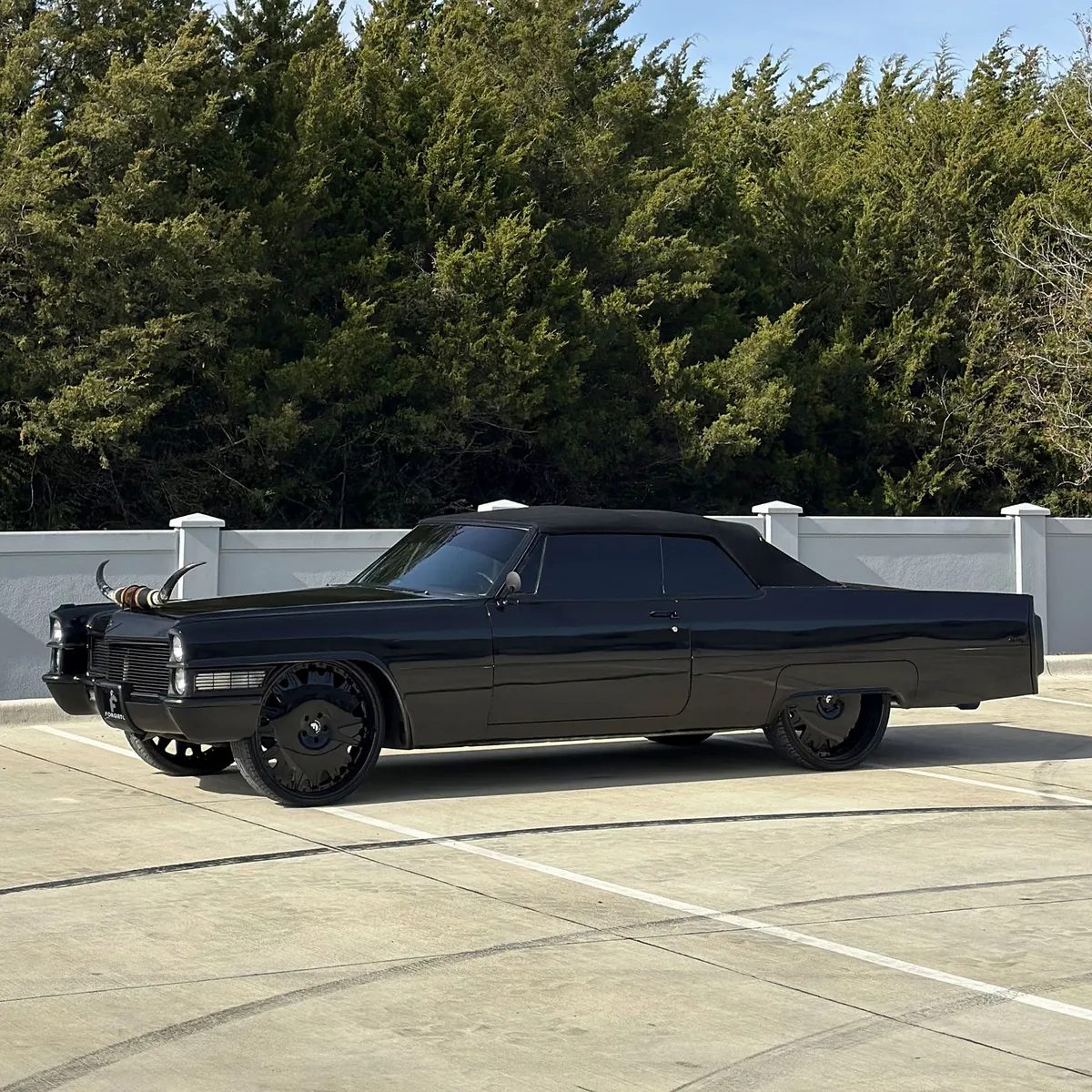 Cadillac Deville on Forgiato Enzo wheels